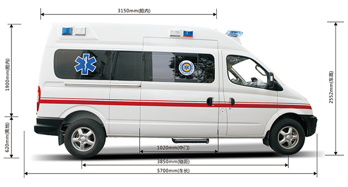 上汽大通V80長(zhǎng)軸救護(hù)車(chē)